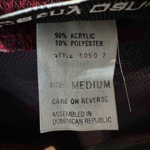 VTG Cathy Daniels Skirt Set Womens Medium Plaid Blazer Red Black Tartan Y2K - Picture 5 of 11